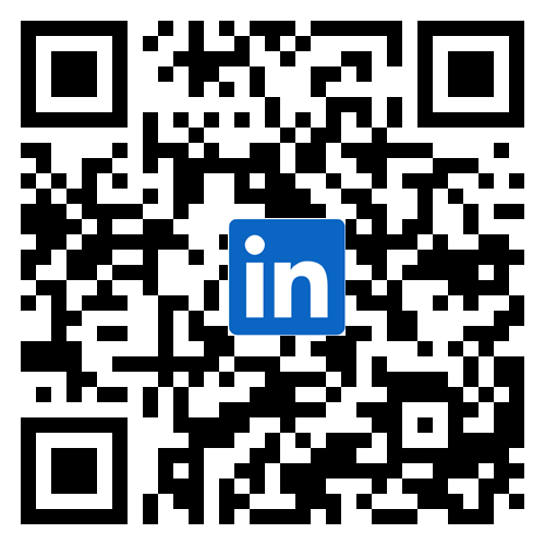 WITg linkedin QR Code mit Logo