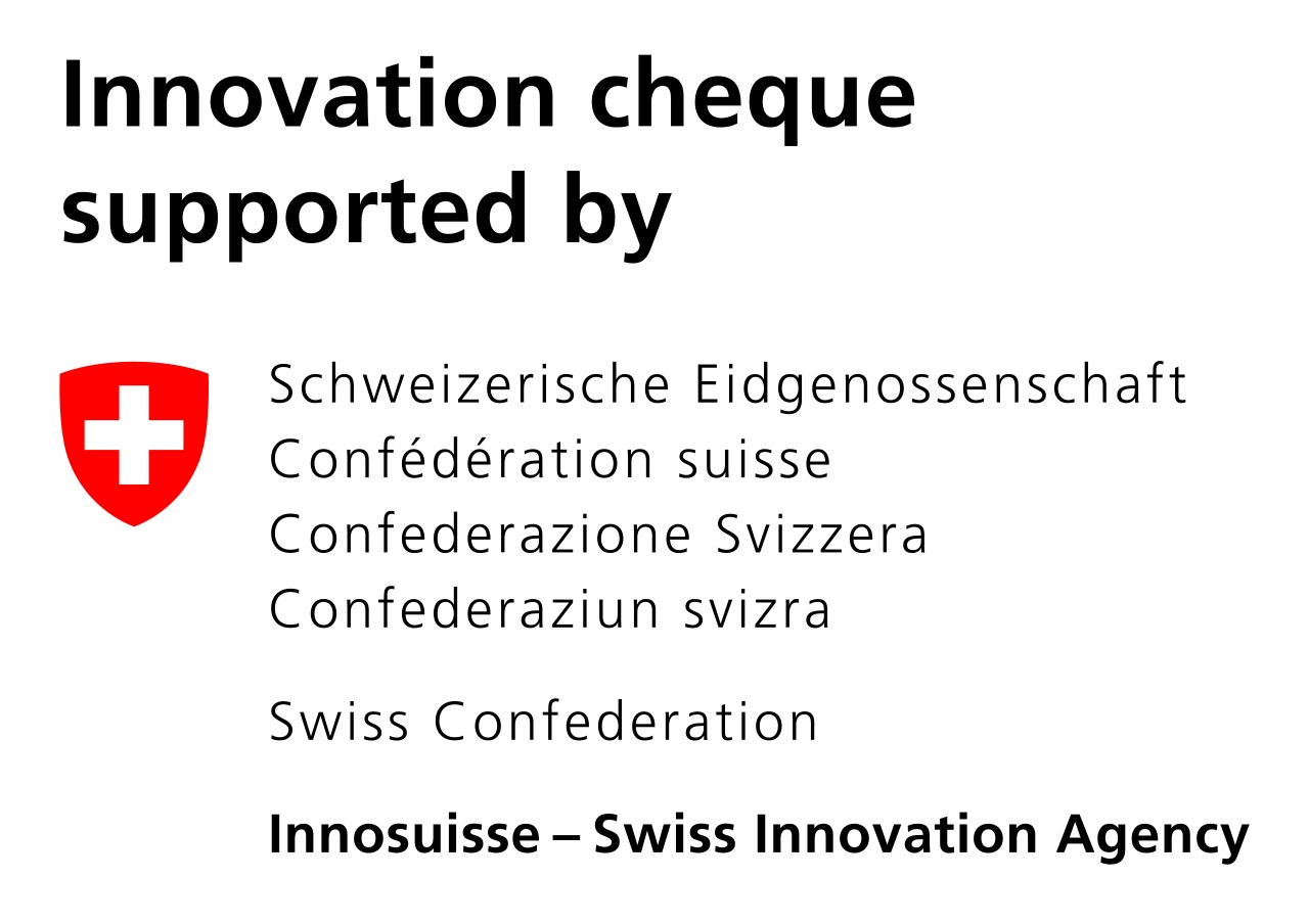 Innosuisse Logo supported Innovation project rgb DE 2026 mk 150